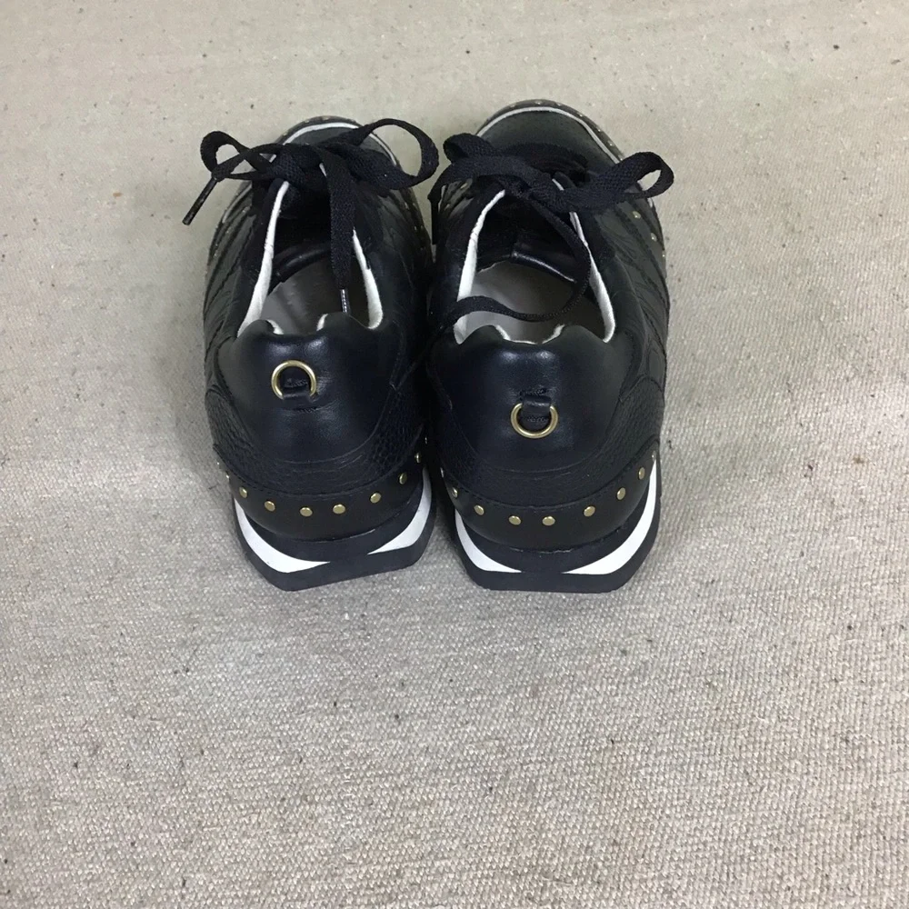 Coach C118 with rivets Runner Sneakers Women Sz. 9.5 - Picture 6 of 9